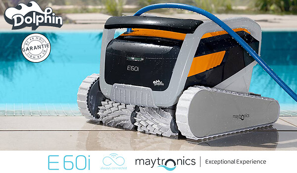 DOLPHIN - robot piscine fonds, parois et ligne d'eau - e60i - large
