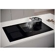 WHIRLPOOL - table de cuisson aspirante induction 83cm 4 feux 7500w noir - WVH92K/1 - vignette