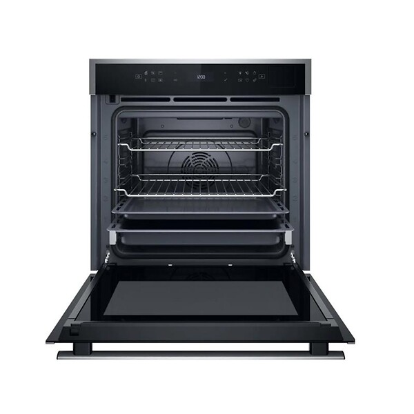 WHIRLPOOL - four intégrable multifonction 73l 60cm pyrolyse inox - WOI6A8PT1SXAF - large