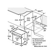 BOSCH - four intégrable multifonction 71l 60cm ecoclean noir - HBA553BA3F - vignette