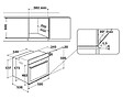 WHIRLPOOL - four intégrable 73l 60cm a+ pyrolyse inox - w6om44pbs1p - vignette