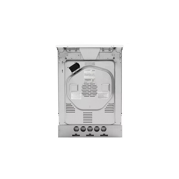 AMICA - cuisinière mixte 77l 4 feux blanc - ACM7037RB - large