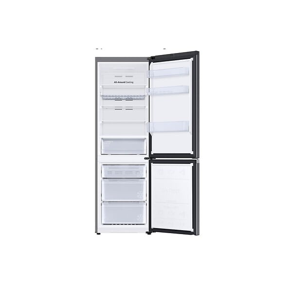 SAMSUNG - réfrigérateur combiné 60cm 344l noir carbone - RB34C602EB1 - large