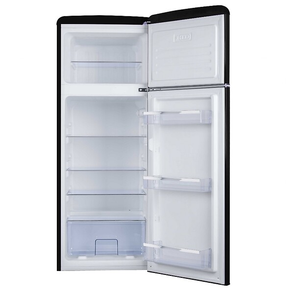AMICA - réfrigérateur combiné 55cm 246l statique noir - AR7252N - large