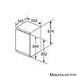 SIEMENS - congélateur intégrable à  pantographe 96 l - gi21vade0 - vignette