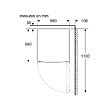 BOSCH - congélateur top 56cm 83l statique - GTV15NWEB - vignette