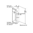 BOSCH - réfrigérateur combiné intégrable à glissière 270l blanc - KIV87NSE0 - vignette