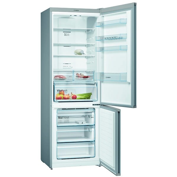 BOSCH - réfrigérateur combiné 70cm 435l nofrost inox - kgn49xlea - large