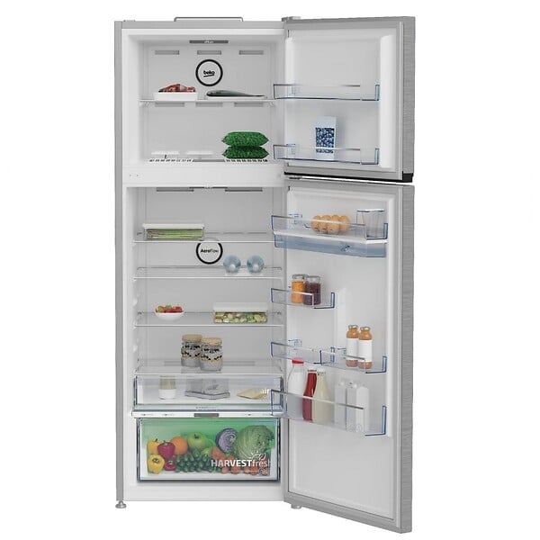 BEKO - réfrigérateur combiné 70cm 477l nofrost métal - B5RDNE504LDXB - large