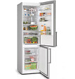 BOSCH - réfrigérateur combiné 60cm 363l no frost inox - kgn39aibt - vignette