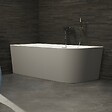 SPALINA - Baignoire Ilot Capri 170 gauche grise 170 x76 x58 cm, by SPALINA - vignette