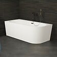 SPALINA - Baignoire Ilot Capri 180 gauche blanche 180 x81 x58 cm, by SPALINA - vignette
