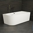 SPALINA - Baignoire Ilot Capri 180 droite blanche 180 x81 x58 cm, by SPALINA - vignette