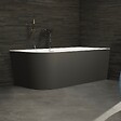 SPALINA - Baignoire Ilot Capri 170 droite noire 170 x76 x58 cm, by SPALINA - vignette