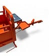 DAEWOO - Remorque freinée 450 kg pour motoculteur toutes marques ridelles rabattables DAEWOO DATR145 - vignette