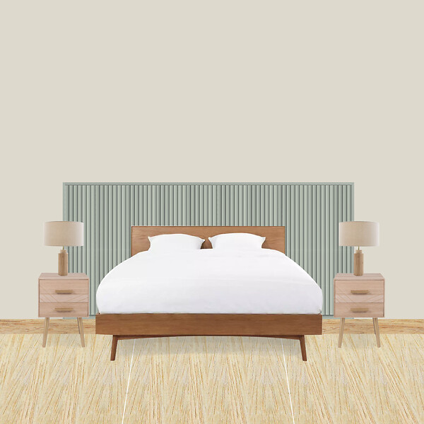 ORAC DECOR - Kit tête de lit DIY avec des panneaux muraux WX204 RIPPLE Orac Decor - Revêtemen - large