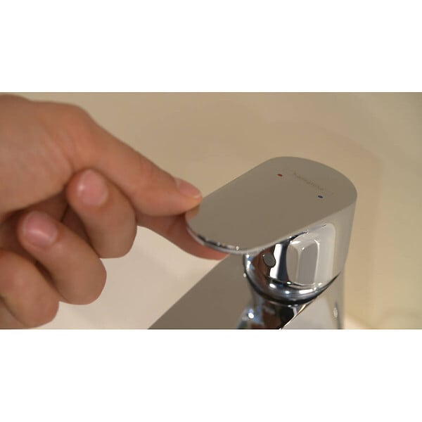 HANSGROHE - mitigeur de lavabo avec tirette et vidage - 31607000 - large