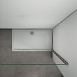 AICA SANITAIRE - AICA paroi de douche 140x200cm en 8mm verre anticalcaire paroi de douche à l'italienne - vignette