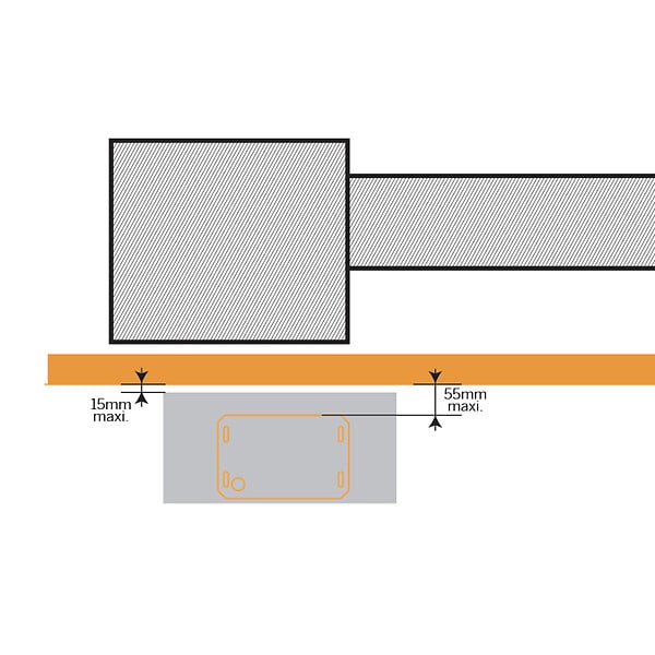EXTEL - Motorisation INSTALLATION SIMPLE pour portail coulissant : max 8m/500kg - XC500 - Extel Umii - 761004 - - large