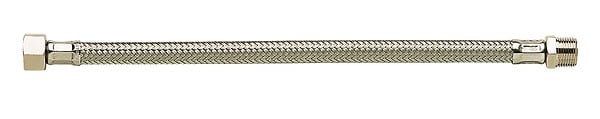 COTEKA - Flexible mâle femelle - Inox - L50cm - 12x17mm - large