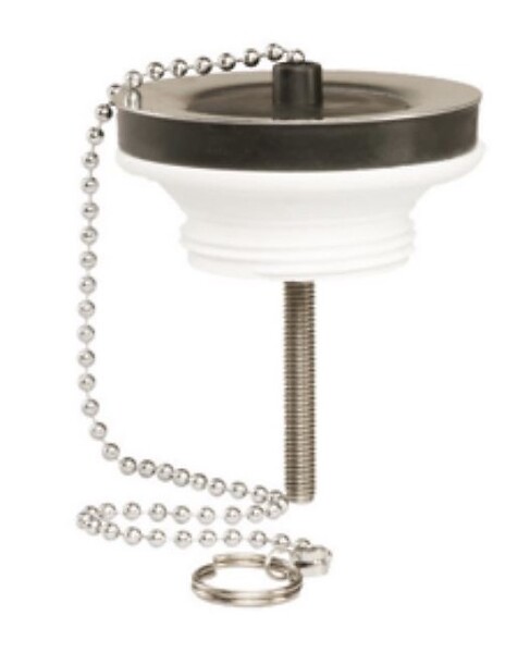VALENTIN - Bonde Lavabo/Bidet avec chaînette et bouchon D38 - VALENTIN - 00 604200 000 00 - large