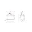 SFA - Pompe de relevage SANISPEED SFA  SSPUPSTD - vignette