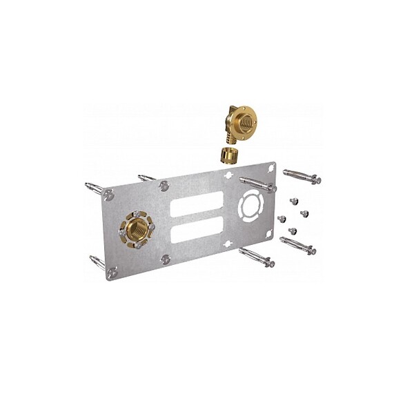 WATTS - Kit de fixation robinetterie Robifix Watts - A glissement - Entraxe 150 mm - F 1/2" - large