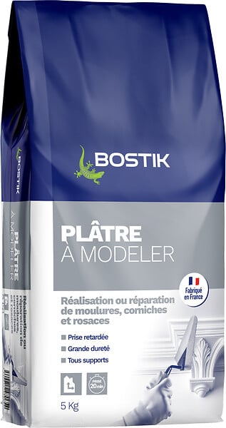 BOSTIK - Plâtre à modeler 5 kg BOSTIK - large