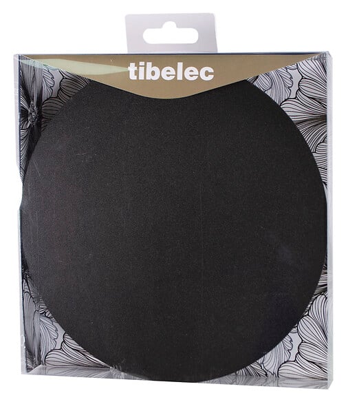 TIBELEC - Pavillon cache-fils Araignée en métal noir avec 12 sorties - large