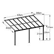 CERLAND - PERGOLA ALU 4,35X3,03X2,78M - vignette