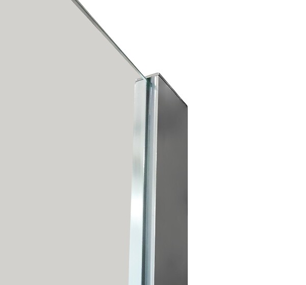 ONDEE - Paroi de douche TUHINA - Verre trempé 8mm - Sérigraphie Dépolie - 120x200cm - large