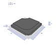 HESPERIDE - Dalle pour parasol "Stacio" ardoise 25kg en béton - vignette