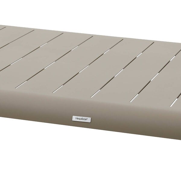 HESPERIDE - Table de jardin "Domilly" café 10 places en aluminium - large