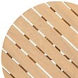 HESPERIDE - Table d''appoint de jardin ronde "Olvinia" acacia 46x35 cm - vignette