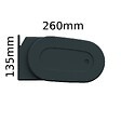 INTERSUN - Store banne coffre intégral HEVOA 5,00x3,50 M (Manuelle - Gris anthracite structuré RAL7016ST - Gris foncé 250g/m²) - vignette