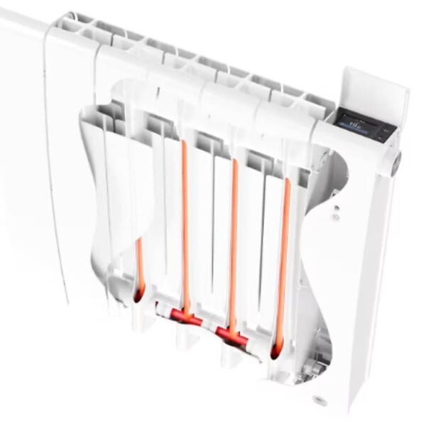 THERMOR - Radiateur à inertie connecté Bilbao 4 Thermor - Bas - 1000W - Gris ardoise - large