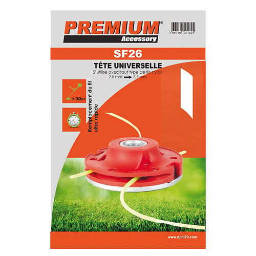 PREMIUMACC - Tête universelle SPEED SF26 - large