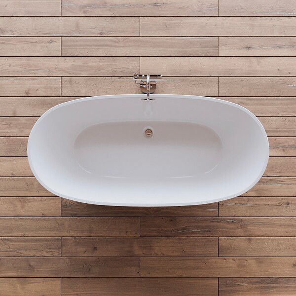 SPALINA - Baignoire Ilot Venecia 170 grise 170 x80 x57 cm, by SPALINA - large