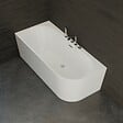 SPALINA - Baignoire Ilot Capri 170 gauche blanche + robinetterie chromée 170 x76 x58 cm, by SPALINA - vignette