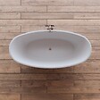 SPALINA - Baignoire Ilot Neroon 2.0 170 blanche 170 x80 x60 cm, by SPALINA - vignette