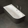 SPALINA - Baignoire Ilot Capri 160 gauche noire 160 x76 x58 cm, by SPALINA - vignette
