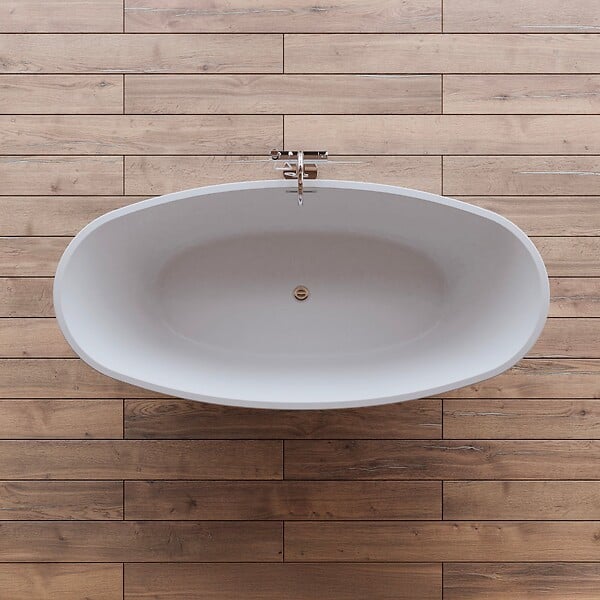 SPALINA - Baignoire Ilot Neroon 2.0 170 grise 170 x80 x60 cm, by SPALINA - large