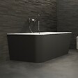 SPALINA - Baignoire Ilot Mint 170 noire 170 x81 x57 cm, by SPALINA - vignette