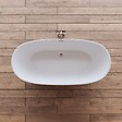 SPALINA - Baignoire Ilot Venecia 170 blanche 170 x80 x57 cm, by SPALINA - vignette