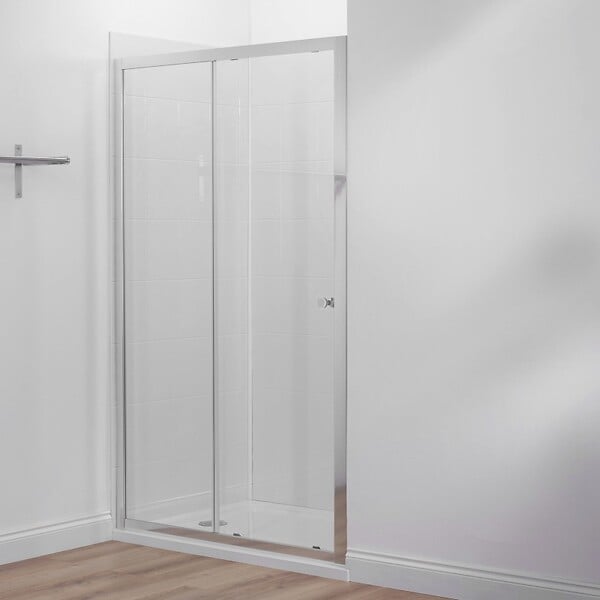 JACOB DELAFON - Receveur douche Ipso 100 x 80 + paroi coulissante niche + bonde - large