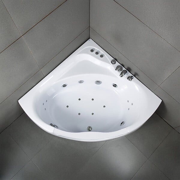 SPALINA - Baignoire Balnéo Tasmanie white Jets 135 x135 x54 cm, by SPALINA - large