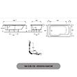 JACOB DELAFON - Baignoire bain douche Malice + nettoyant 160 x 85, version gauche - vignette