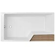 JACOB DELAFON - Baignoire bain douche 180 x 90 cm Neo blanc mat gauche - vignette