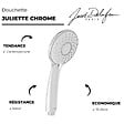 JACOB DELAFON - Pommeau de douche Juliette chrome + flexible - vignette