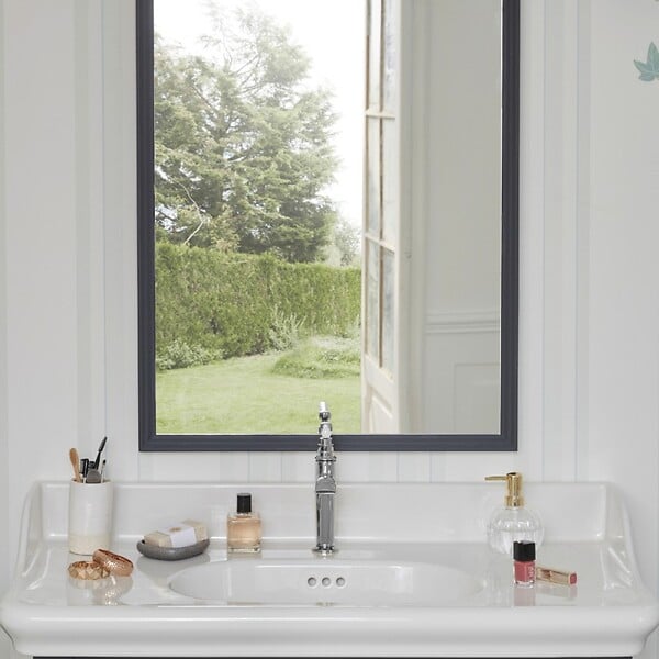 JACOB DELAFON - Meuble salle de bain Cléo 1889 plan vasque + miroir - large